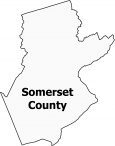 Somerset County Map New Jersey