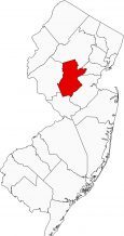 Somerset County Map New Jersey Locator