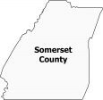 Somerset County Map Pennsylvania