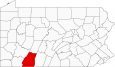 Somerset County Map Pennsylvania Locator