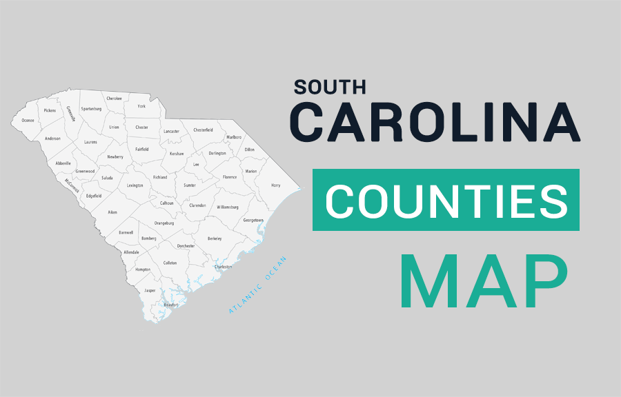 South Carolina County Map Gis Geography - Bank2home.com