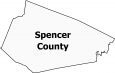 Spencer County Map Kentucky