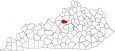 Spencer County Map Kentucky Locator