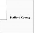 Stafford County Map Kansas