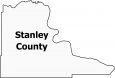 Stanley County Map South Dakota