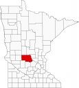 Stearns County Map Minnesota Locator