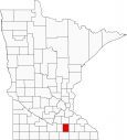 Steele County Map Minnesota Locator