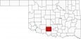 Stephens County Map Oklahoma Locator