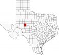 Sterling County Map Texas Locator