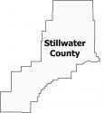 Stillwater County Map Montana