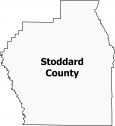 Stoddard County Map Missouri