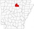 Stone County Map Arkansas Locator