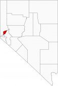 Storey County Map Nevada Locator