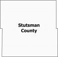 Stutsman County Map North Dakota