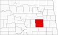 Stutsman County Map North Dakota Locator