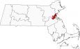 Suffolk County Map Massachusetts Locator