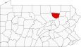 Sullivan County Map Pennsylvania Locator