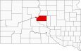 Sully County Map South Dakota Locator