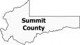 Summit County Map Utah