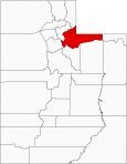 Summit County Map Utah Locator