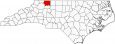 Surry County Map North Carolina Locator