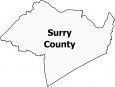 Surry County Map Virginia