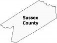 Sussex County Map Virginia