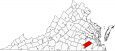 Sussex County Map Virginia Locator