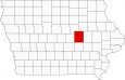 Tama County Map Iowa Locator