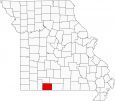 Taney County Map Missouri Locator