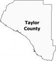 Taylor County Map Florida