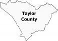 Taylor County Map Kentucky