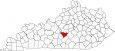 Taylor County Map Kentucky Locator