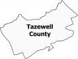 Tazewell County Map Virginia