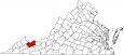 Tazewell County Map Virginia Locator