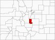 Teller County Map Colorado Locator