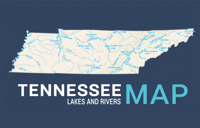 US Maps Archives Page 22 Of 38 GIS Geography   Tennessee Lakes Rivers Map Feature 768x492 