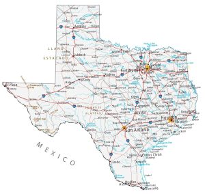 Texas Map