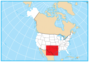 Texas Map Extent