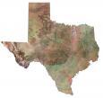 Texas Satellite Map