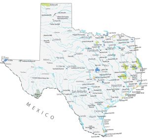 Texas State Map