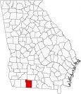 Thomas County Map Georgia Locator