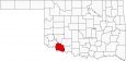 Tillman County Map Oklahoma Locator