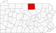 Tioga County Map Pennsylvania Locator