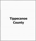 Tippecanoe County Map Indiana