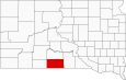 Todd County Map South Dakota Locator