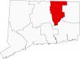 Tolland County Map Connecticut Locator