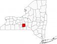 Tompkins County Map New York Locator