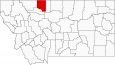 Toole County Map Montana Locator