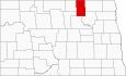 Towner County Map North Dakota Locator